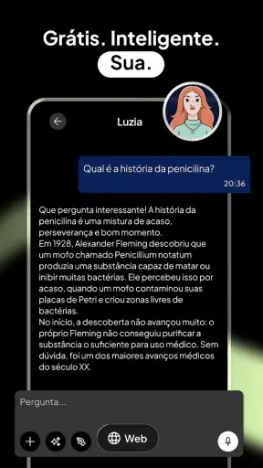 Luzia: Assistente de IA e Chat screenshot 2