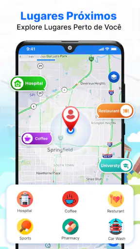 Mapa de satélite ao vivo screenshot 9