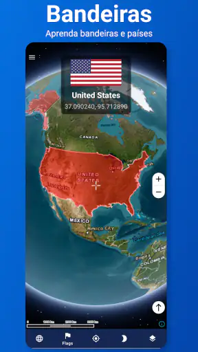 Mapa de Satélite - Earth 3D screenshot 3