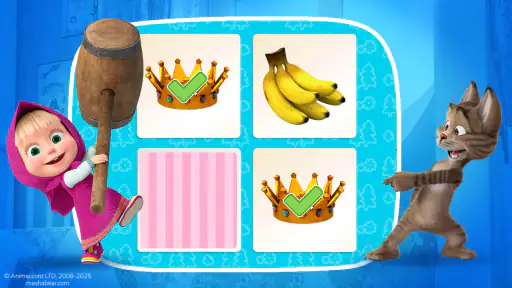 Masha e o Urso. Jogo Educativo screenshot 6