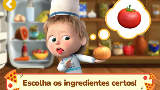 Masha e o Urso: Jogos de Pizza screenshot 8