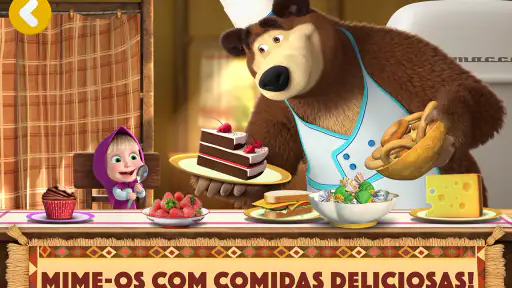 Masha e o Urso: Jogos Infantis screenshot 11