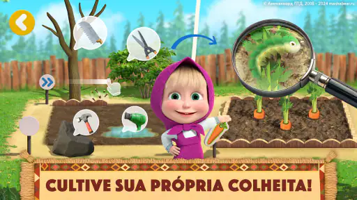 Masha e o Urso: Jogos Infantis screenshot 8