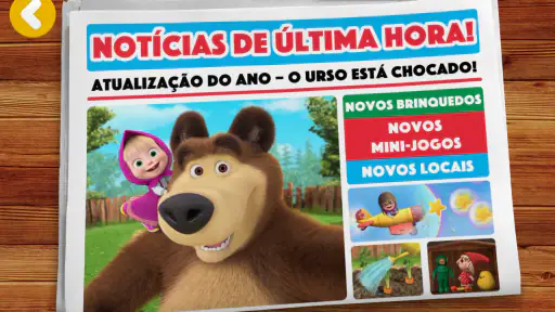 Masha e o Urso: Jogos Infantis screenshot 9