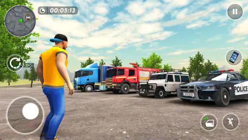 Mega Truck Simulator Games 3D screenshot 9