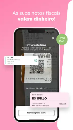 Méliuz: Cashback e Nota Fiscal screenshot 1