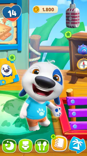 Meu Talking Hank: Ilhas screenshot 1