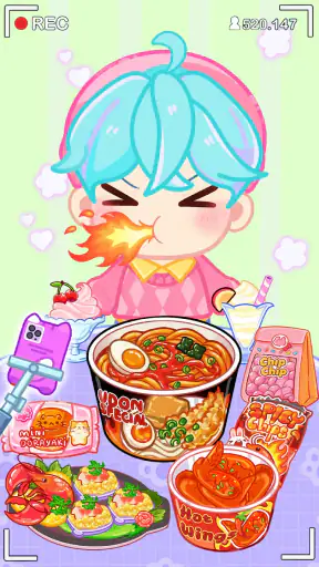 Mukbang ASMR: Idol Livestream screenshot 7