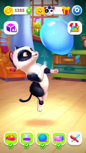 My Cat - Jogos de gato virtual screenshot 4
