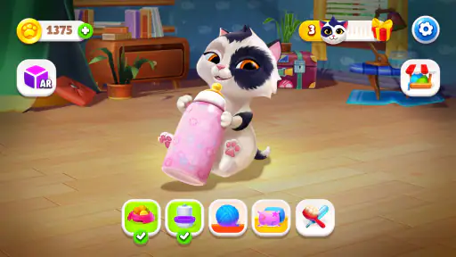 My Cat - Jogos de gato virtual screenshot 9