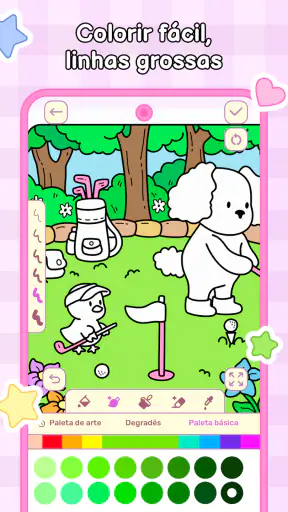 My Cute Friends: Livro Colorir screenshot 4