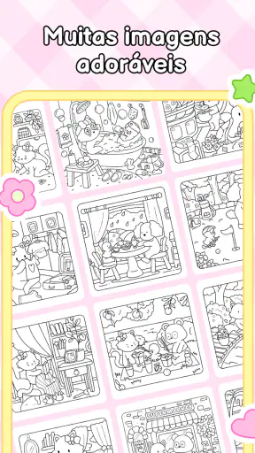 My Cute Friends: Livro Colorir screenshot 8