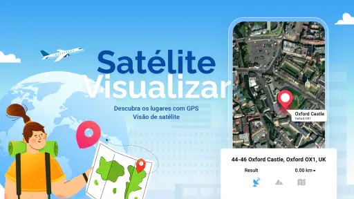 Navegação GPS: Mapa Terrestre screenshot 10