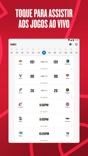 NBA – App Oficial screenshot 9
