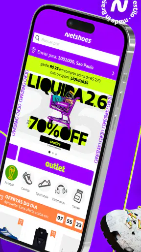 Netshoes: loja de esportes! screenshot 4