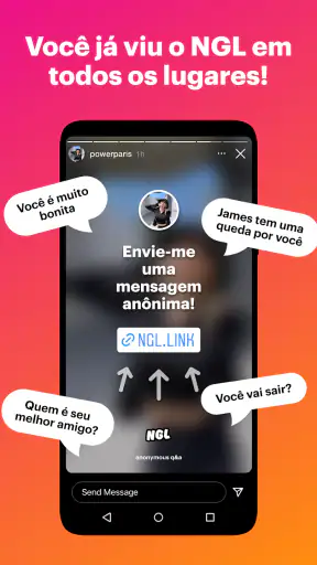 NGL – q&a anônimo screenshot 1