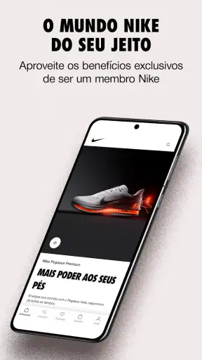 Nike App: Roupas, Tênis e mais screenshot 1