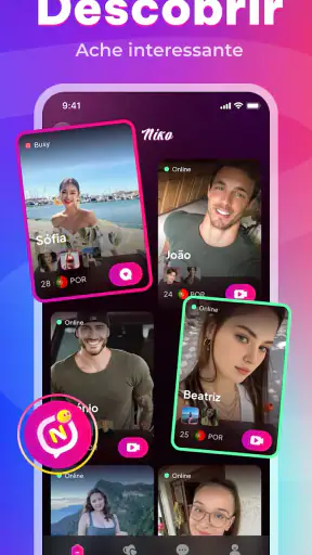 Niko - Video Chat e Diversão screenshot 6