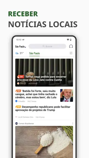 Notícias Locais screenshot 2