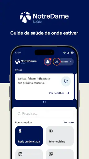 NotreDame Saúde screenshot 1