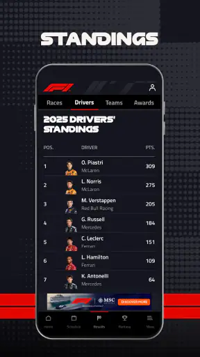 Official F1 ® App screenshot 12
