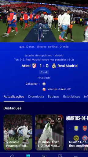 Oficial UEFA Champions League screenshot 1