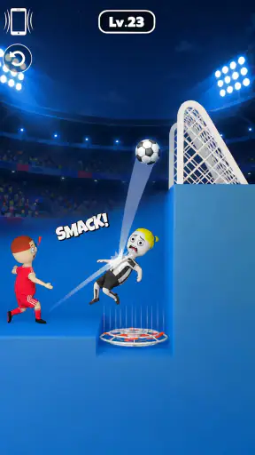 One Shot Soccer: Swipe & Score screenshot 3