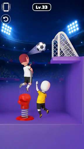 One Shot Soccer: Swipe & Score screenshot 5