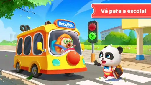 Ônibus Escolar do Bebê Panda screenshot 12