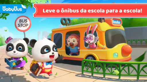 Ônibus Escolar do Bebê Panda screenshot 9