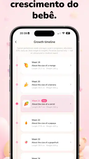 Ouça batimentos bebê: Thumpi screenshot 7