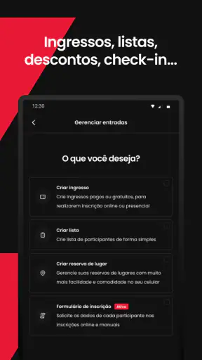 Outgo: Crie e viva eventos screenshot 7