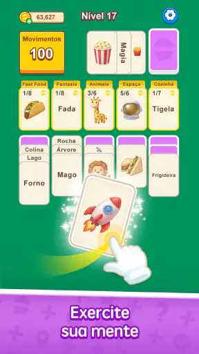 Paciência de Palavras screenshot 1