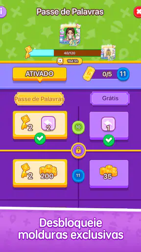 Paciência de Palavras screenshot 11