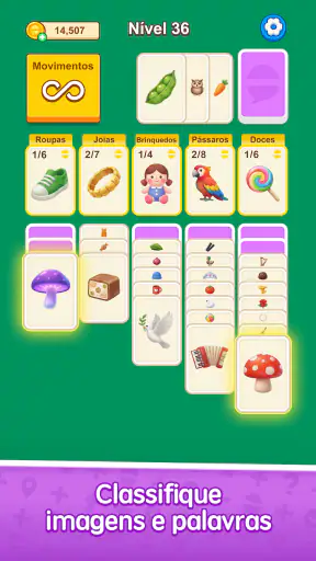 Paciência de Palavras screenshot 8