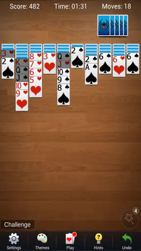 Paciência Spider - Carta screenshot 5
