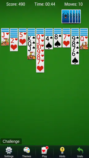 Paciência Spider - Carta screenshot 7
