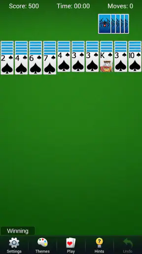 Paciência Spider - Carta screenshot 8