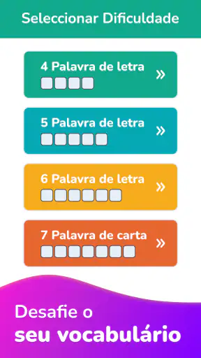 Palora:Caça-Palavras Português screenshot 10