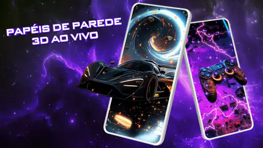 Papel de parede animado 3D screenshot 1