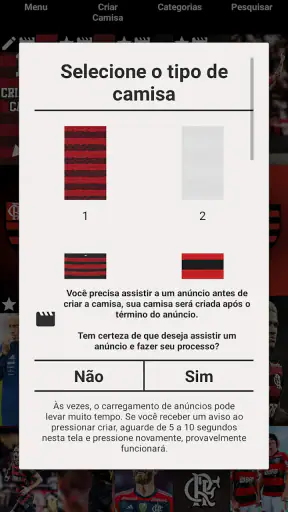 Papel de Parede do Flamengo screenshot 2