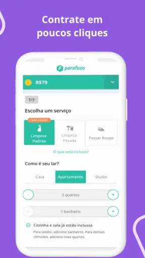 Parafuzo - Diarista e Faxina screenshot 1
