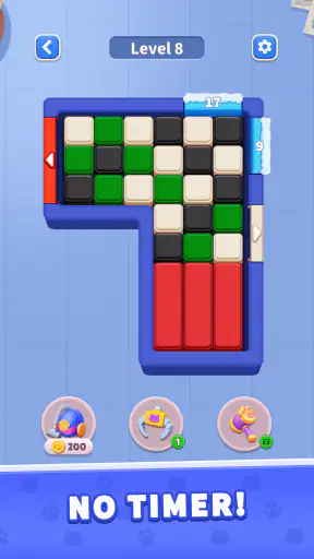 PawBlock! - Sort Color Puzzle screenshot 9
