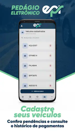 Pedágio Eletrônico EPR screenshot 5