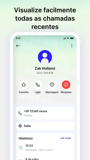 Peekora: ID de Chamada & Block screenshot 7
