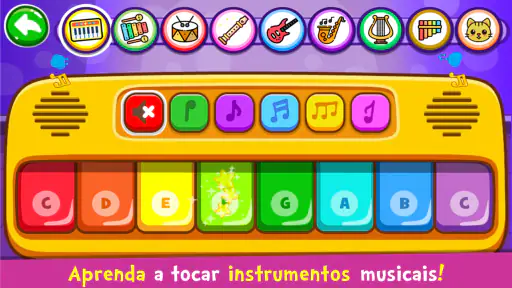 Piano Crianças Música Canções screenshot 9