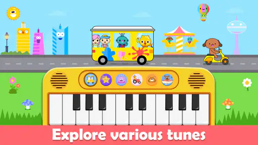Piano Infantil: Jogos Musicais screenshot 1