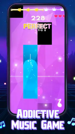 Piano Pink Music:Jogo de Ritmo screenshot 12