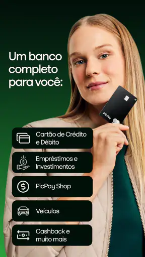 Banco PicPay: Cartão, Pix e + screenshot 8