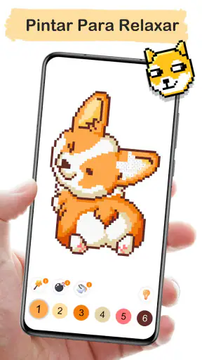 Pixel Colorir: Jogo de Pintar screenshot 4